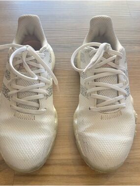 adidas Women’s White Mesh Athletic Sneakers